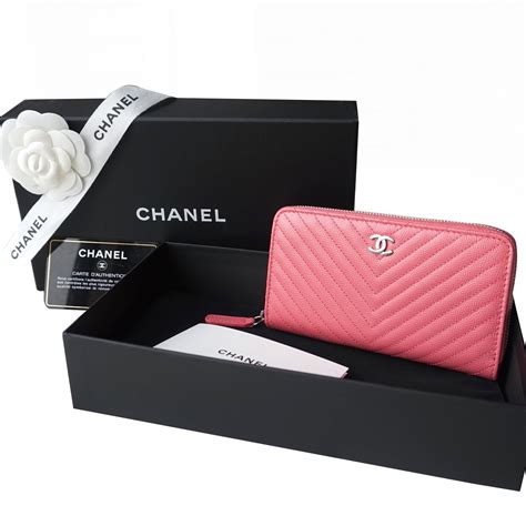 chanel leather wallet|where to buy chanel wallet.